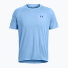 Maglietta da allenamento Under Armour Tech Textured da uomo blu horizon/blu tech