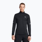 Under Armour Tech Utility 1/4 Zip da uomo a manica lunga da allenamento nero/nero/bianco