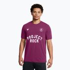 Maglia training da uomo Under Armour Project Rock Badge Of Honor purple