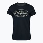 Maglietta da allenamento Under Armour Project Rock HW da donna, nero/argento
