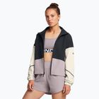 Giacca Under Armour da donna Unstoppable nero/bianco intenso/grigio scuro