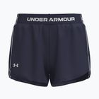 Pantaloncini da allenamento da donna Under Armour Tech Play Up Shorts midnight navy/white