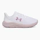 Under Armour Charged Pursuit 4 scarpe da corsa donna bianco/bianco/viola prime