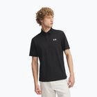 Polo da uomo Under Armour Tee To Green Pique Polo nero/bianco