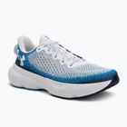 Under Armour Infinite bianco/blu elettrico/bianco scarpe da corsa da uomo