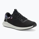 Under Armour Charged Aurora 2+ scarpe da allenamento da donna nero/verde idro/argento caldo metallico