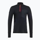 Felpa da corsa Under Armour Trail Run Quarter Zip nero/riflettente da uomo