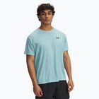 Maglietta da allenamento Under Armour Tech Textured stream/nero da uomo
