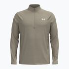 Felpa da uomo Under Armour Tech Textured 1/2 Zip city khaki/black