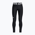 Leggings sportivi da bambino Under Armour HeatGear white/black