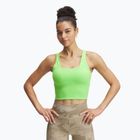 Under Armour Project Rock Fitted Bra Canotta da allenamento cyber green / cyber green