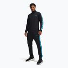 Under Armour UA Knit Track Suit nero/blu etere/blu etere tuta da ginnastica da uomo