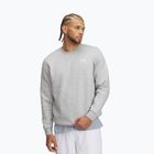 Felpa da uomo Under Armour Essential Fleece Crew mod gray light heather/white
