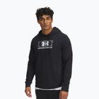 Felpa Under Armour Rival Terry Logo uomo nero/castano/bianco