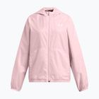 Giacca antivento da bambino Under Armour Sport Windbreaker pink