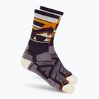 Calzini da donna Smartwool Hike Light Cushion New Pattern Crew prple ris
