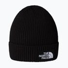 Cappello invernale per bambini con polsino a scatola con logo The North Face