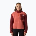 The North Face donna Yumiori 1/4 Zip felpa mars dust/sumac/solar flare