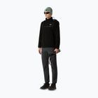 Felpa in pile da uomo The North Face Glacier Fleece 1/4 Zip nero