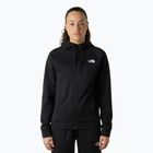 Felpa donna The North Face Reaxion 2.0 con cappuccio e zip integrale black heather
