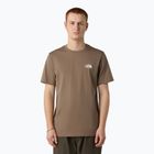 Maglietta da uomo The North Face Simple Dome marrone moka