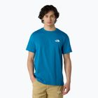 Maglietta The North Face Simple Dome da uomo, blu crepuscolo