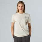 Maglietta The North Face Box Nse Relaxed donna, bianco dune/ardesia muschio