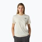 Maglietta The North Face Box Nse Relaxed donna, bianco dune/ardesia muschio