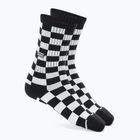 Vans Checkerboard Crew calzini a scacchiera nero/bianco