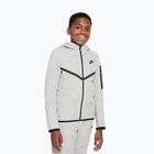 Felpa bambini Nike Sportswear Tech Fleece dark grey heather/black/black
