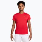 Maglietta da tennis da uomo Nike Court Dri-Fit Victory rosso università / bianco
