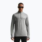 Felpa da corsa uomo Nike Stride 1/4 Zip Dri-Fit smoke grey/heather