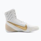 Scarpe da boxe Nike Machomai 3 bianco/oro metallizzato