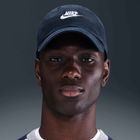 Cappello da baseball Nike Club Unstructured Futura Wash ossidiana/bianco