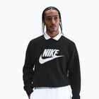 Felpa uomo Nike Sportswear Club Graphic Fleece Crew black/white