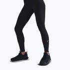Leggings donna Nike One a vita alta nero/bianco