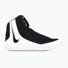 Nike Inflict 4 nero / bianco / grigio lupo scarpa da wrestling