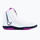 Nike Inflict 4 scarpa da wrestling bianco / ipervioletto / blu ghiacciaio / ossidiana