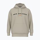 Felpa New Balance Reimagine Fleece Hraphic Hoody uomo timberwolff