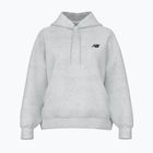 Felpa con cappuccio New Balance Reimagine Fleece Donna ashheath