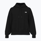 Felpa con cappuccio New Balance Reimagine da donna, nero