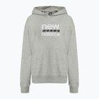 Felpa con cappuccio New Balance Sport Graphic French Terry grigio atletico da donna