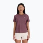 Maglietta New Balance Athletics rosesuga da donna