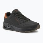 SKECHERS Uno Suited On Air scarpe da uomo nero/castano