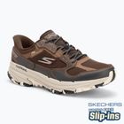Uomo SKECHERS Go Run Trail Altitude 2.0 Rocky Hill scarpe da corsa marrone