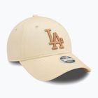 Cappello da baseball da donna New Era Wmns Le 940 La Dodgers beige chiaro