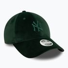 Cappello da baseball New Era Velour Midi 9FORTY New York Yankees verde scuro da donna