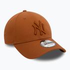 Cappello da baseball New Era League Essential 9FORTY New York Yankees marrone