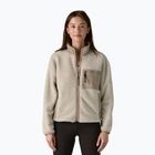 Patagonia felpa in pile da donna Synch oatmeal heather/seabird grey