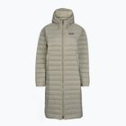 Parka da donna in piuma Patagonia Recycled Down Sweater color verde fiume